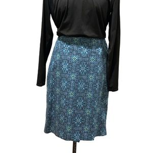 Talbots cotton pencil skirt